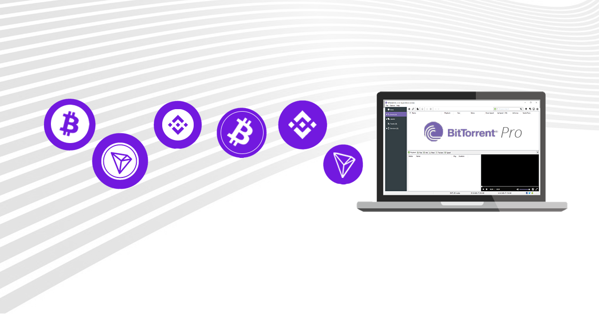 BitTorrent Accepts TRON, Binance and Bitcoin Cryptocurrencies for Pro & Ads Free Products
