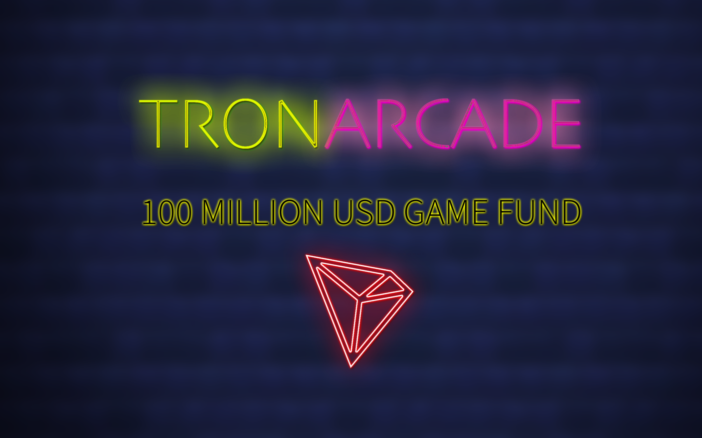 TRON unveils TRON Arcade: 100 Million USD Game Fund