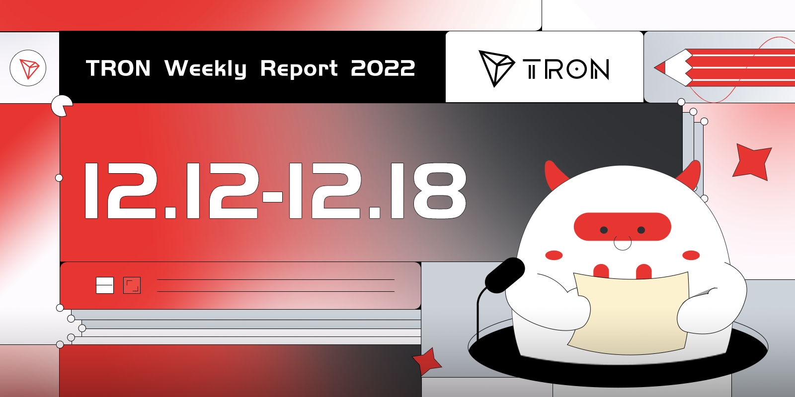 TRON Weekly Report 12.12–12.18 International Version🌎 🌍 🌏