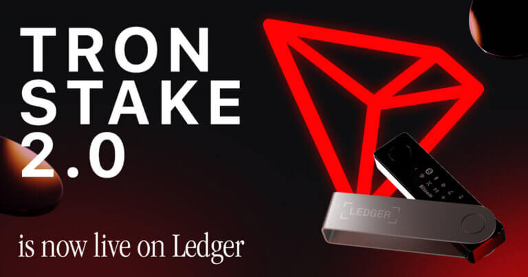 StakeKit Launches TRON Stake 2.0 on Ledger Live