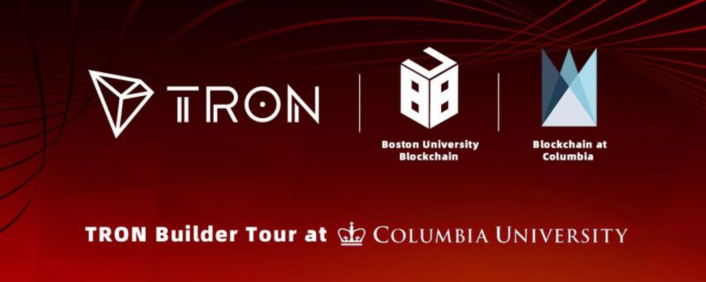 TRON DAO hosted the TRON Builder Tour at Columbia University with Blockchain at Columbia and Boston University Blockchain